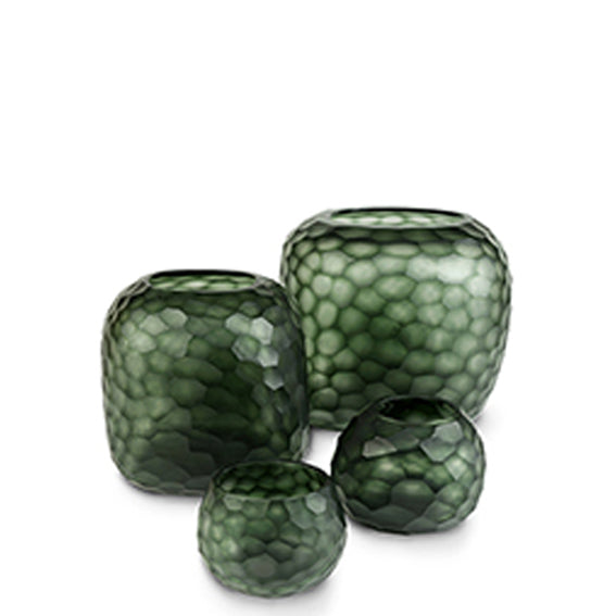 Guaxs Vase Somba L Green/Light Steelgrey/ Black Steelgrey