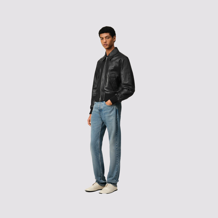 Lederjacke