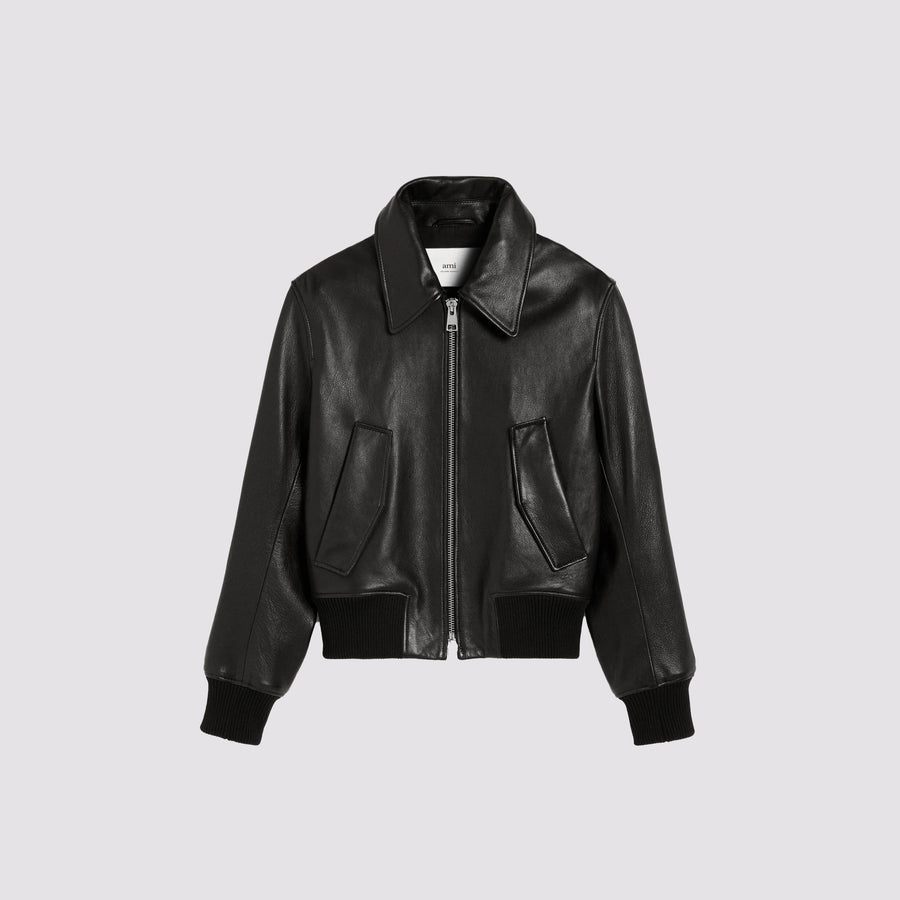 Lederjacke