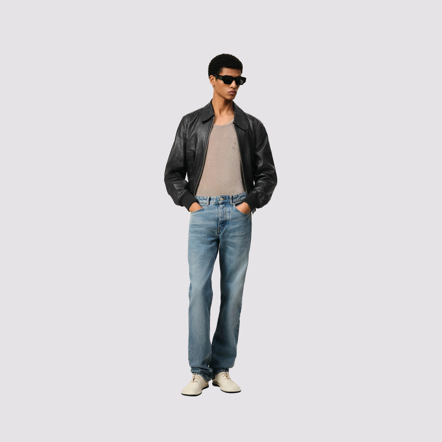 Lederjacke