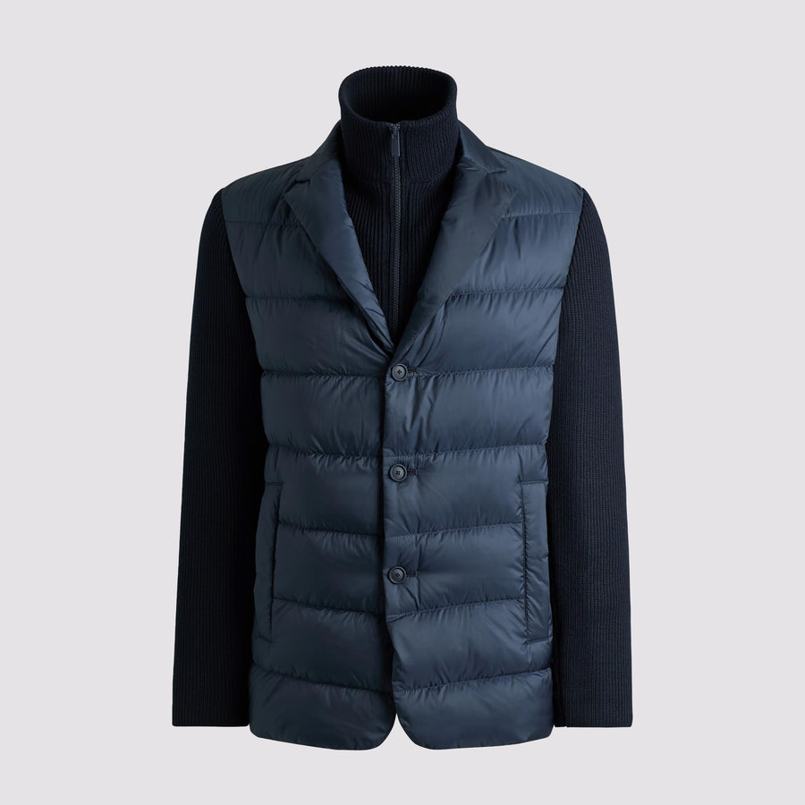 Slim-Fit Hybrid-Jacke