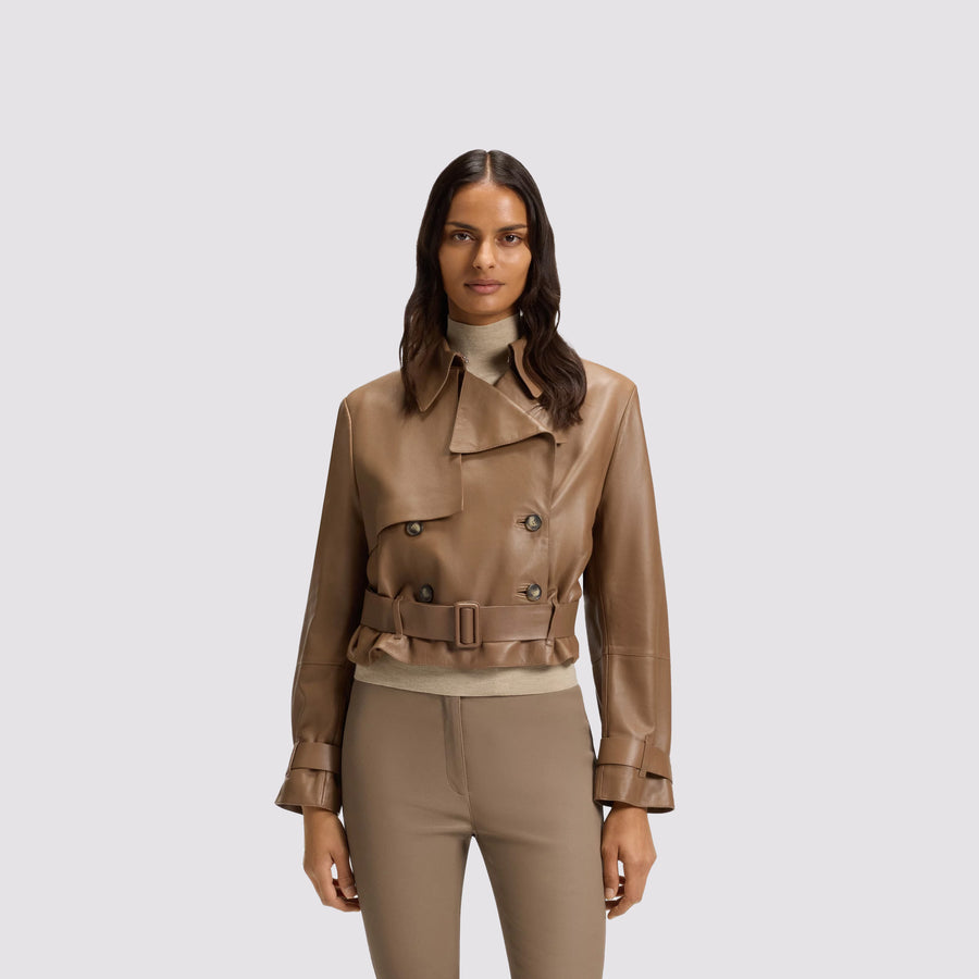 Lederjacke