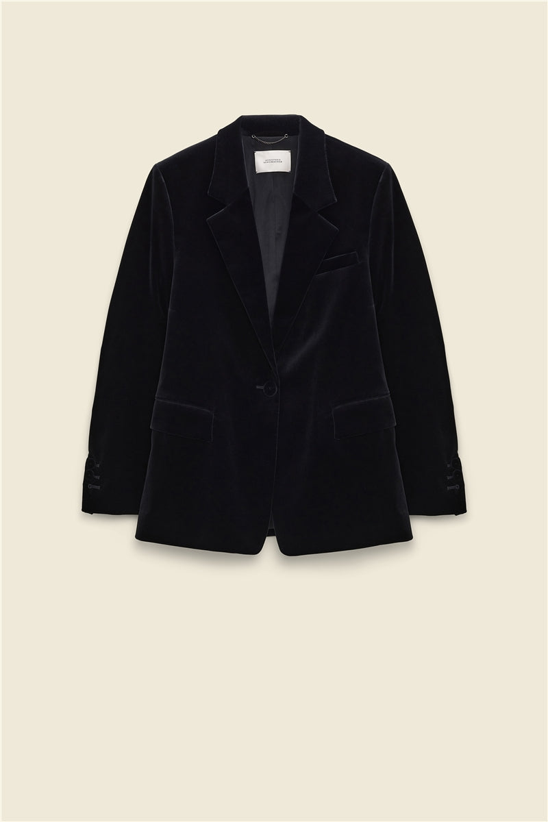 Blazer aus Samt